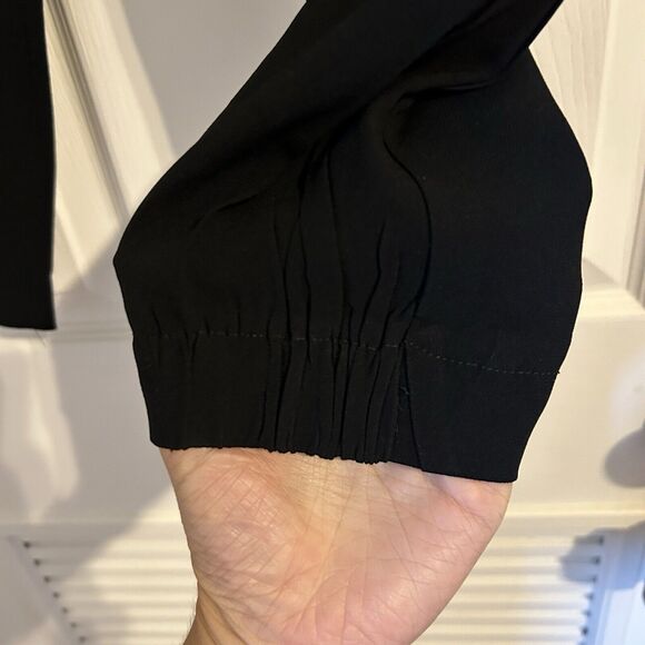 Babaton Pants Black Dexter Pull On Crop Trousers Joggers Size Small Aritzia - Picture 5 of 12